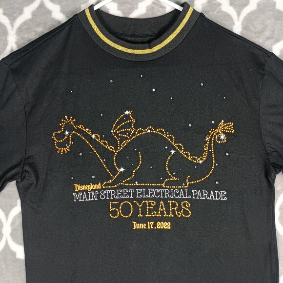 Disneyland Main Street Electrical Parade Shirt Women Small 50 Years 2022 Tee - Picture 2 of 9